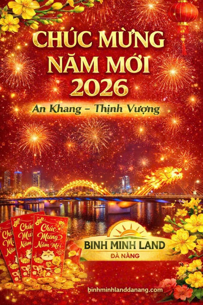 chuc mung nam moi 2026 binh minh land da nang bat dong san da nang