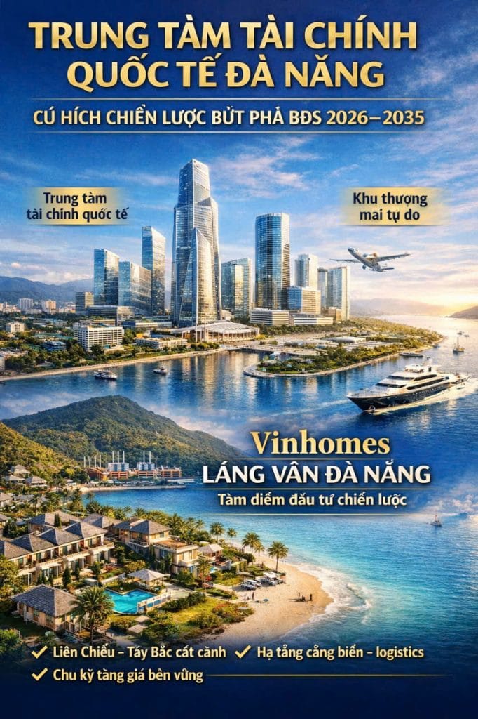 Trung tâm tài chính quốc tế Đà Nẵng – động lực phát triển bất động sản Tây Bắc Đà Nẵng