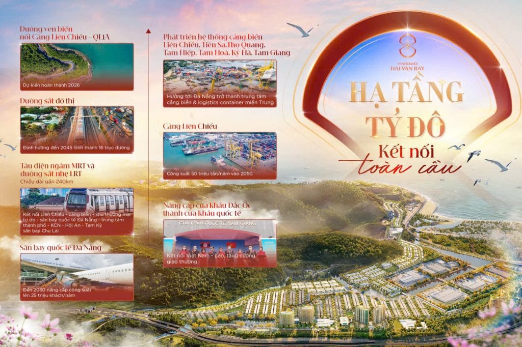 Vị trí dự án Vinhomes Hải Vân Bay Đà Nẵng – khu đô thị biển tại Liên Chiểu
