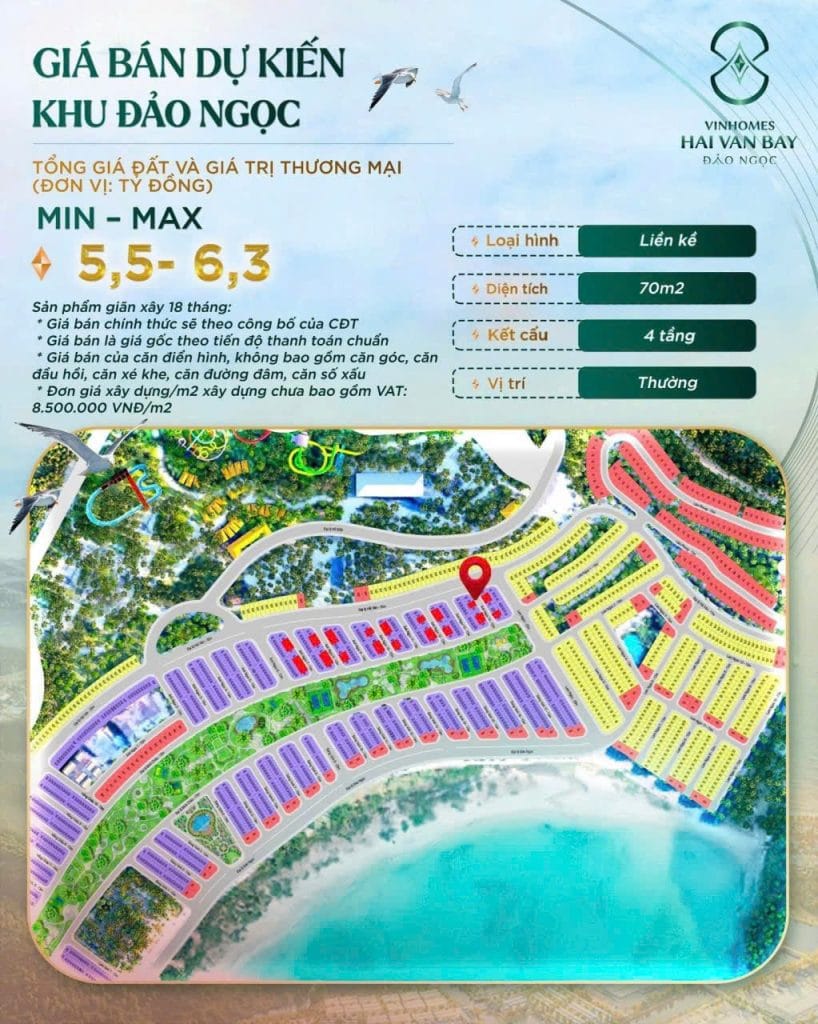 Vinhomes Hải Vân Bay Đà Nẵng - Phân khu Đảo Ngọc ghi nhận sức nóng 1000 booking sau 72 giờ. Đầu tư bất động sản Đà Nẵng 2026 tiềm năng tăng giá mạnh nhờ hạ tầng Cảng Liên Chiểu và uy tín từ Bình Minh Land Đà Nẵng.