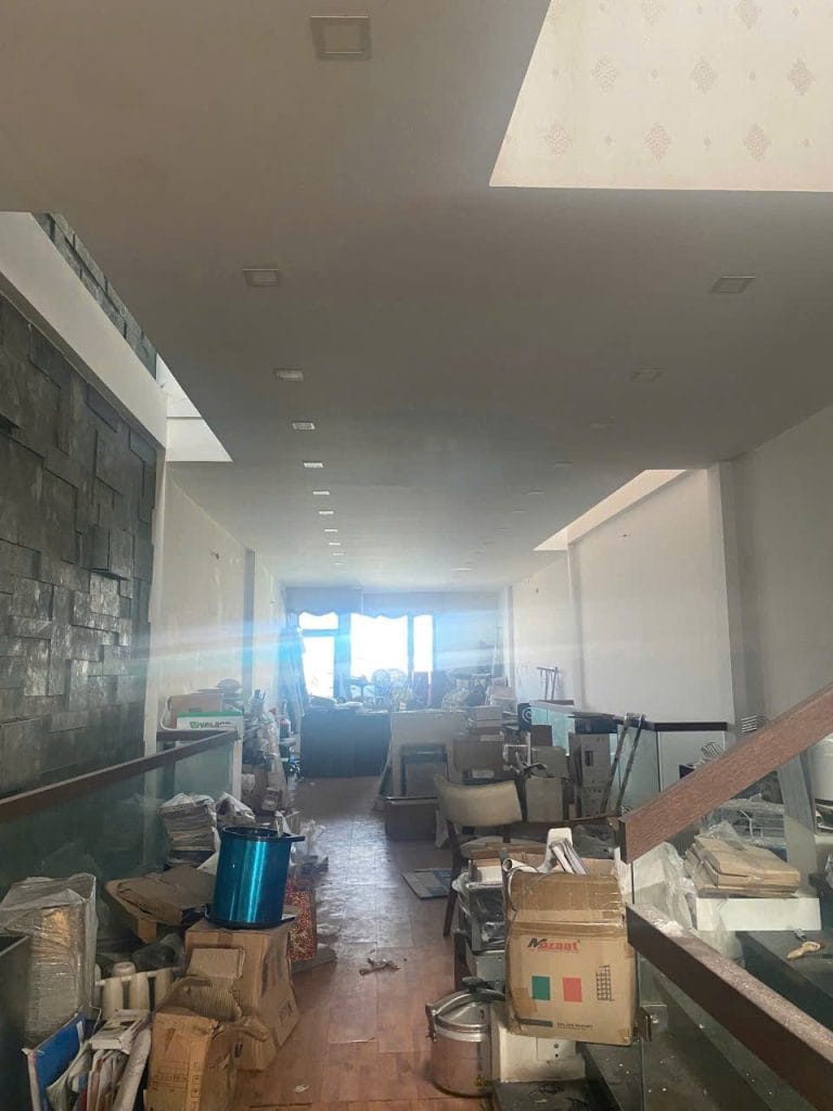 Hình ảnh thực tế ngôi nhà 5 tầng tại 96A Hoàng Hoa Thám, Thanh Khê, Đà Nẵng đang được bán