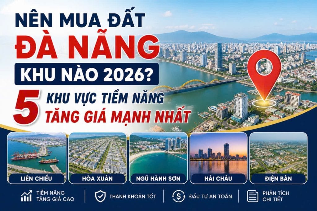 Nên mua đất Đà Nẵng khu nào 2026