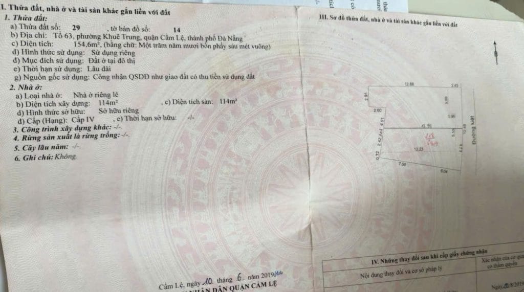 Bán Đất Khuê Trung Cẩm Lệ Đà Nẵng – Ngang 6.2m, Tặng Thiết Kế Căn Hộ Dòng Tiền