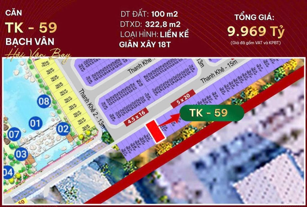 Giỏ Hàng Biệt Thự & Nhà Phố Nổi Bật Tại Đại Đô Thị Biển Tây Bắc Đà Nẵng