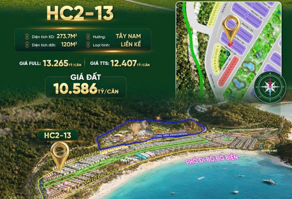 ​5 căn đẹp Vinhomes Hải Vân Bay Đà Nẵng giá tốt – Cơ hội đầu tư và an cư hiếm có