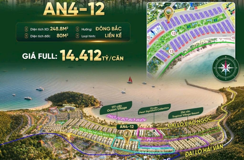 ​5 căn đẹp Vinhomes Hải Vân Bay Đà Nẵng giá tốt – Cơ hội đầu tư và an cư hiếm có