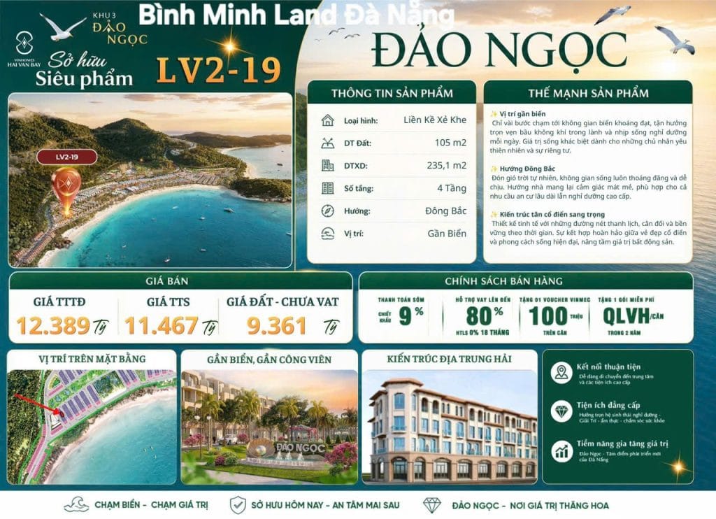 Vinhomes Hải Vân Bay Sau 1 Năm: