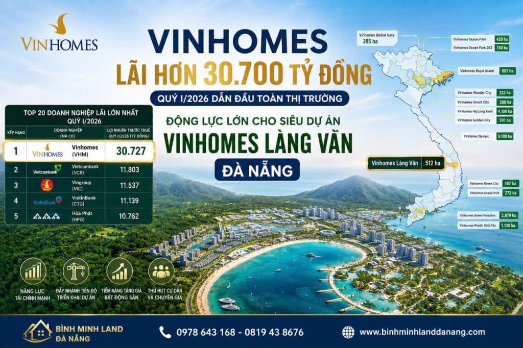 ​Vì Sao Giới Đầu Tư Đổ Tiền Vào Vinhomes Hải Vân Bay Đà Nẵng?