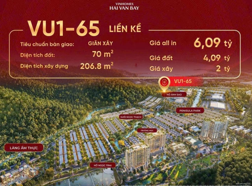 Giỏ Hàng Bạch Vân Vinhomes Hải Vân Bay Giá Tốt Tháng 8/2026 – Cơ Hội Đầu Tư Đón Sóng Tây Bắc Đà Nẵng