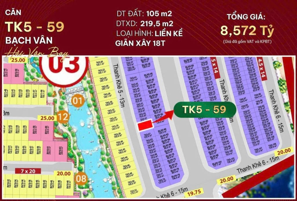 ​Bán Liền Kề Giãn Xây Hải Vân Bay – Sở Hữu Lâu Dài, Tối Ưu Dòng Tiền