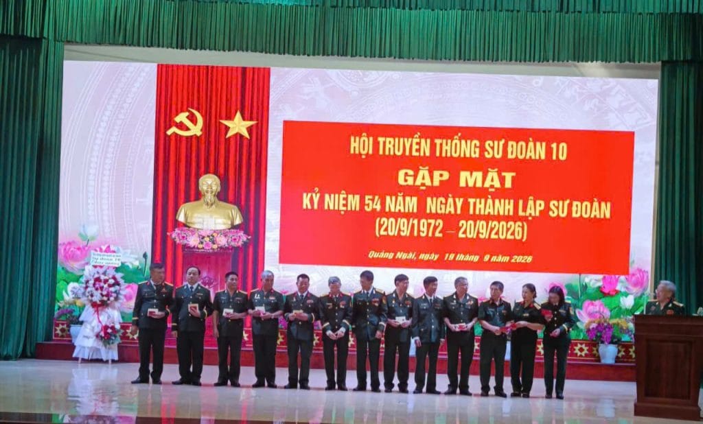 ​Gặp mặt truyền thống Sư đoàn 10 (Đoàn Đăk Tô) năm 2026: Thắm tình đồng đội