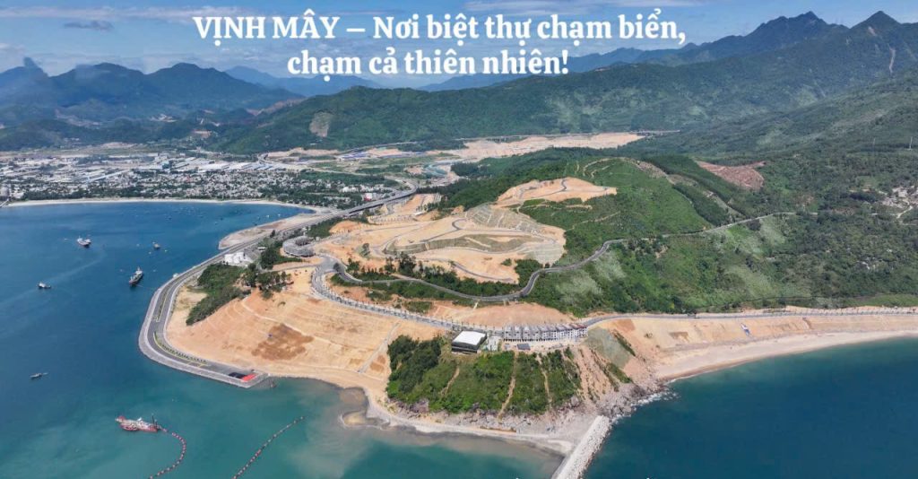 Biệt thự đơn lập góc VM2-02 Vịnh Mây Vinhomes Hải Vân Bay view biển panorama giá 20,1 tỷ