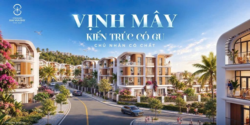 Biệt thự đơn lập góc VM2-02 Vịnh Mây Vinhomes Hải Vân Bay view biển panorama giá 20,1 tỷ